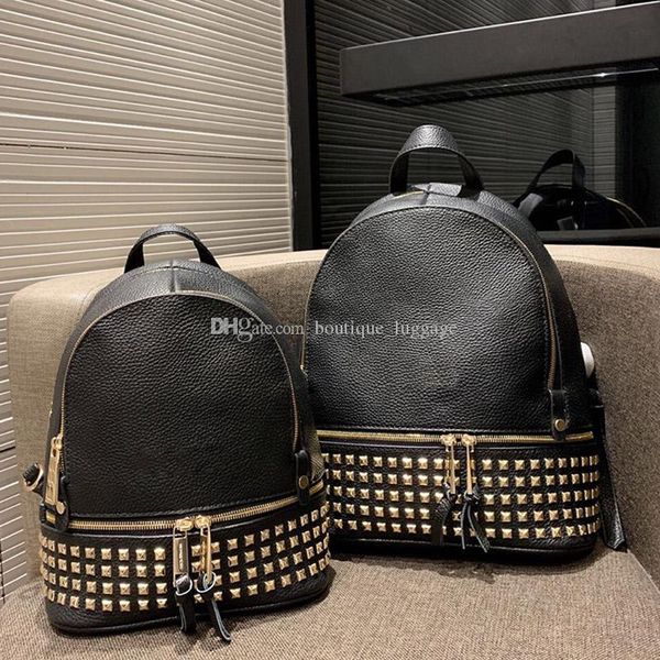 women genuine leather backpack designer brands school backpacks rivet shoulder bag mochila travel backpack 2019
women genuine leather backpack designer brands school backpacks rivet shoulder bag mochila travel backpack 2019