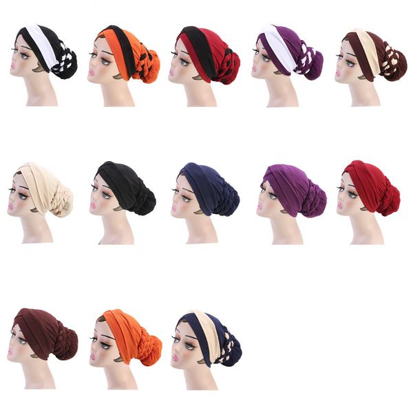 bohemia women stretch braid turban hats warm chemo beanie chemotherapy hijab pleated wrap cover cap hair loss for cancer
bohemia women stretch braid turban hats warm chemo beanie chemotherapy hijab pleated wrap cover cap hair loss for cancer