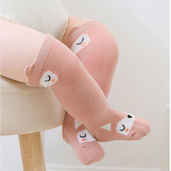 2019 cute cotton newborn toddler baby boy girl long socks anti slip infant knee high sock casual autumn fox cartoon kids gift, Pink;yellow
2019 cute cotton newborn toddler baby boy girl long socks anti slip infant knee high sock casual autumn fox cartoon kids gift, Pink;yellow