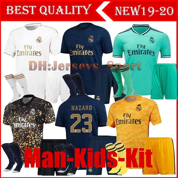 kids 19 20 real madrid soccer jerseys 2019 2020 modric hazard camiseta de fútbol kit benzema isco men child sets football shirts, Black
kids 19 20 real madrid soccer jerseys 2019 2020 modric hazard camiseta de fútbol kit benzema isco men child sets football shirts, Black