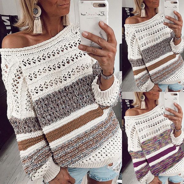 new arrival lady womens girl girlish fashion knitted knitwear long sleeve o-neck casual openwork lace 6 colors b103004z, White
new arrival lady womens girl girlish fashion knitted knitwear long sleeve o-neck casual openwork lace 6 colors b103004z, White