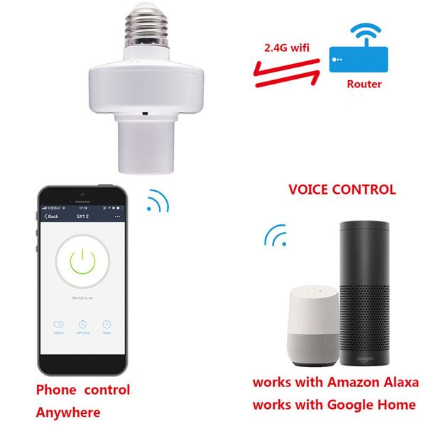смарт-life / ewelink wifi свет гнездо лампы держатель для e27 светодиодные лампы google главная amazon amazon echo app voice control timer l
смарт-life / ewelink wifi свет гнездо лампы держатель для e27 светодиодные лампы google главная amazon amazon echo app voice control timer l