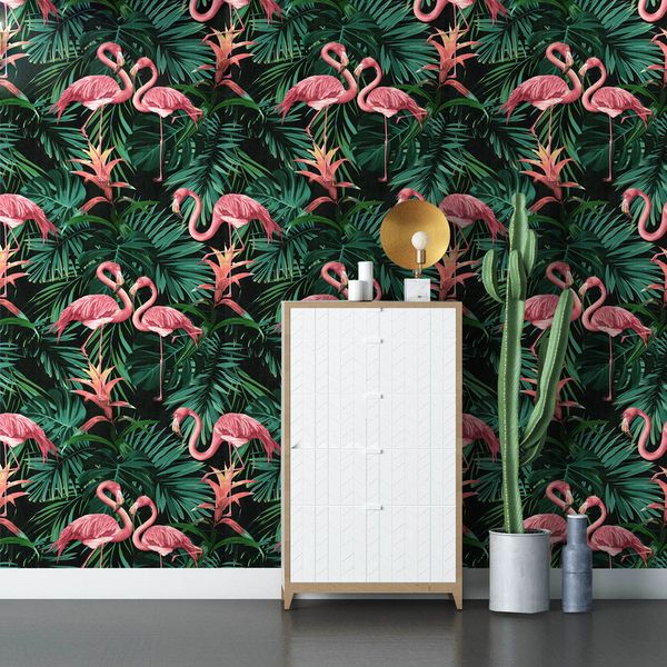 fashion green plant pink flamingo wallpaper ins fresh background rental house living room girls bedroom party decor fashion decor
fashion green plant pink flamingo wallpaper ins fresh background rental house living room girls bedroom party decor fashion decor