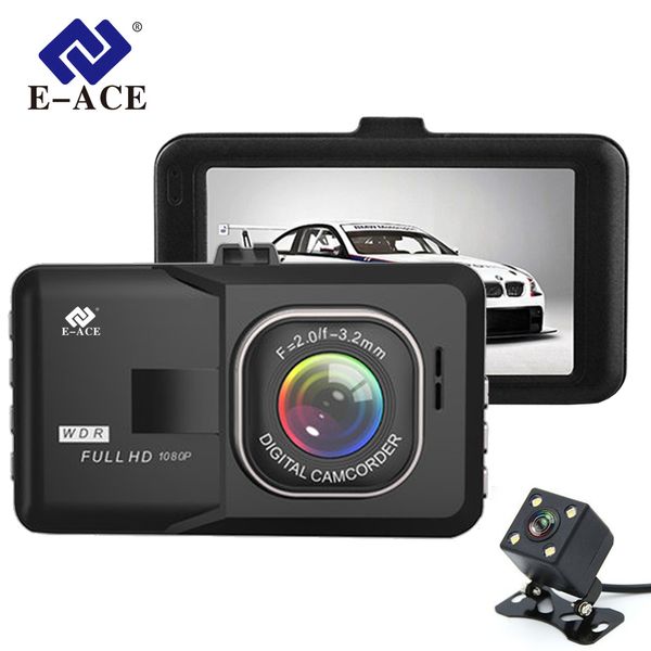 e-ace b03 mini car dvr 3 inch fhd 1080p dual camera lens 170d angle video recorder camcorder dash cam registrator night version
e-ace b03 mini car dvr 3 inch fhd 1080p dual camera lens 170d angle video recorder camcorder dash cam registrator night version
