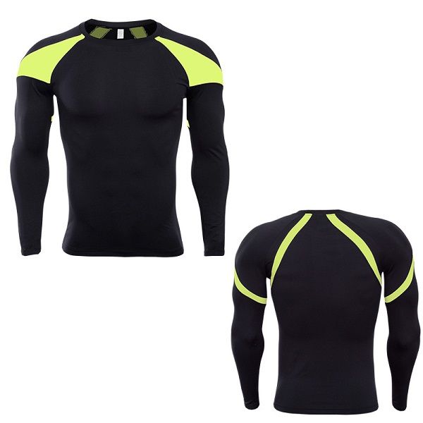 running shirts dry fit mens gym clothing scoop neck long sleeves uuyri bid building suiit polyester apparel, Black;blue
running shirts dry fit mens gym clothing scoop neck long sleeves uuyri bid building suiit polyester apparel, Black;blue