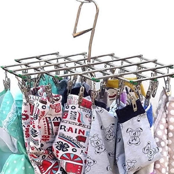 35 clothespins clothes pegs windproof laundry hanger collapsible stainless steel hanging rack laundry organizer #20/17w
35 clothespins clothes pegs windproof laundry hanger collapsible stainless steel hanging rack laundry organizer #20/17w
