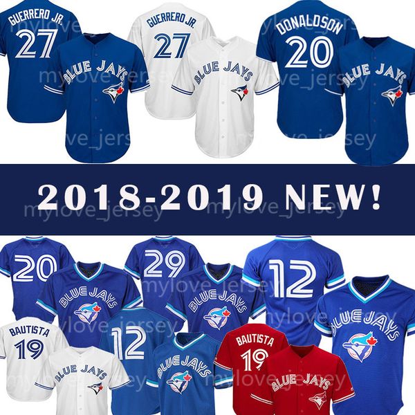 Toronto 27 Vladimir Guerrero Jr. jersey Blue 12 Roberto Alomar Jays 20 Josh Donaldson 19 Jose Bautista 29 Joe Carter baseball jerseys
Toronto 27 Vladimir Guerrero Jr. jersey Blue 12 Roberto Alomar Jays 20 Josh Donaldson 19 Jose Bautista 29 Joe Carter baseball jerseys