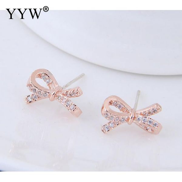 elegant cubic zirconia bowknot women stud earrings pendientes mujer moda 2019 jewelry stainless steel pins rose gold silver, Golden;silver
elegant cubic zirconia bowknot women stud earrings pendientes mujer moda 2019 jewelry stainless steel pins rose gold silver, Golden;silver