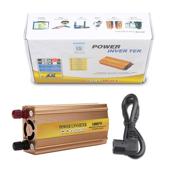 car solar inverter dc 12v 24v 48v 60v to ac 220v 1000w auto inverter voltage transformer converter with usb led display
car solar inverter dc 12v 24v 48v 60v to ac 220v 1000w auto inverter voltage transformer converter with usb led display