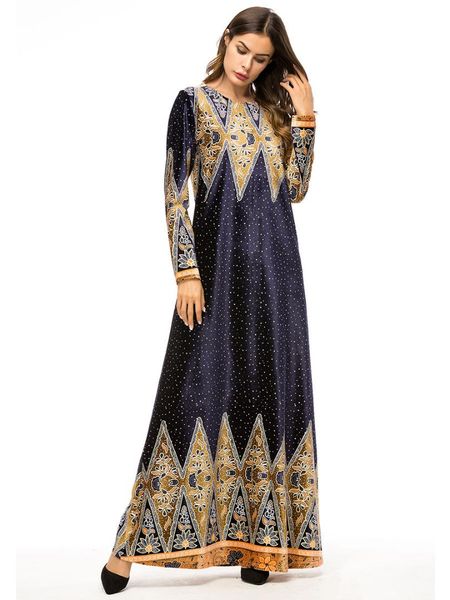elegant ethnic print velvet muslim swing maxi dress full length long robe gowns kimono autumn winter ramadan islamic clothing, Black;gray
elegant ethnic print velvet muslim swing maxi dress full length long robe gowns kimono autumn winter ramadan islamic clothing, Black;gray