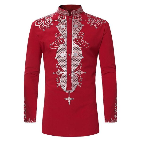 2019 autumn news brand new ethnic shirts men african print dashiki dress shirt long sleeve shirts africa clothing camisa, White;black
2019 autumn news brand new ethnic shirts men african print dashiki dress shirt long sleeve shirts africa clothing camisa, White;black