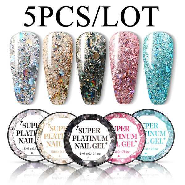 modelones 5pcs/lot shining glitter uv gel nail polish soak off long lasting sequins uv gel lacquer semi permanent platinum, Red;pink
modelones 5pcs/lot shining glitter uv gel nail polish soak off long lasting sequins uv gel lacquer semi permanent platinum, Red;pink