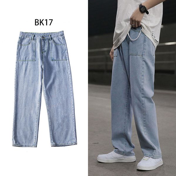 men's jeans 2020 spring and summer new couple solid color comfortable handsome straight jeans young personality trend men's, Blue
men's jeans 2020 spring and summer new couple solid color comfortable handsome straight jeans young personality trend men's, Blue
