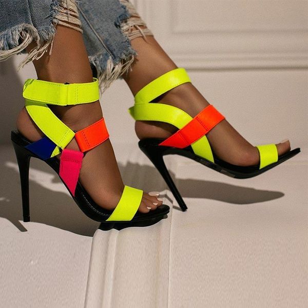 colorful women's sandals fashion woman stiletto pumps summer shoes hook loop pu ladies peep toe high heels female casual 2020, Black
colorful women's sandals fashion woman stiletto pumps summer shoes hook loop pu ladies peep toe high heels female casual 2020, Black