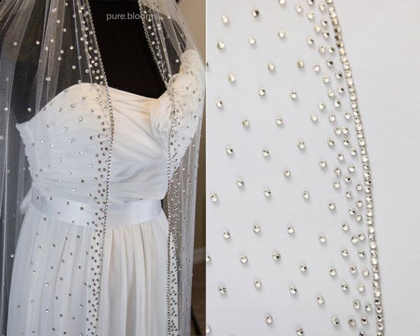 luxurious one-layer white ivory purple champagne red black pink rhinestone edge wedding veil amazing chapel length bridal veil
luxurious one-layer white ivory purple champagne red black pink rhinestone edge wedding veil amazing chapel length bridal veil