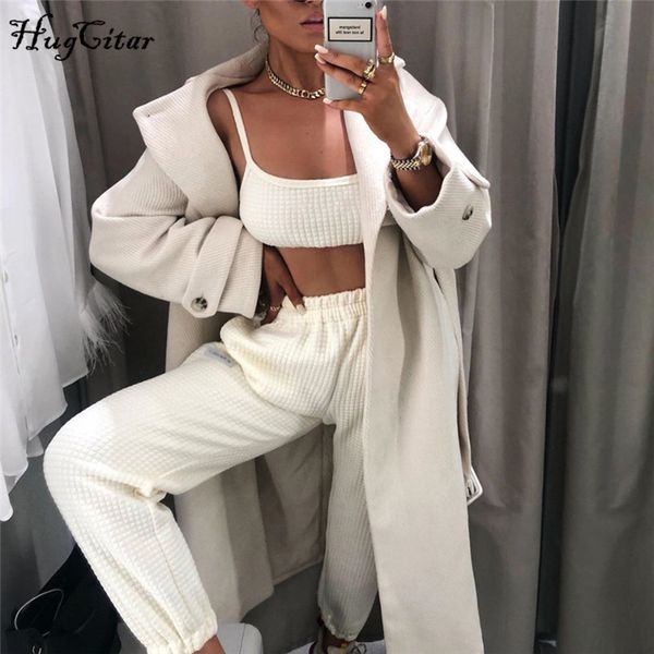 hugcitar high waist casual loose cargo pants 2019 autumn winter women fashion streetwear trousers, Black;white
hugcitar high waist casual loose cargo pants 2019 autumn winter women fashion streetwear trousers, Black;white