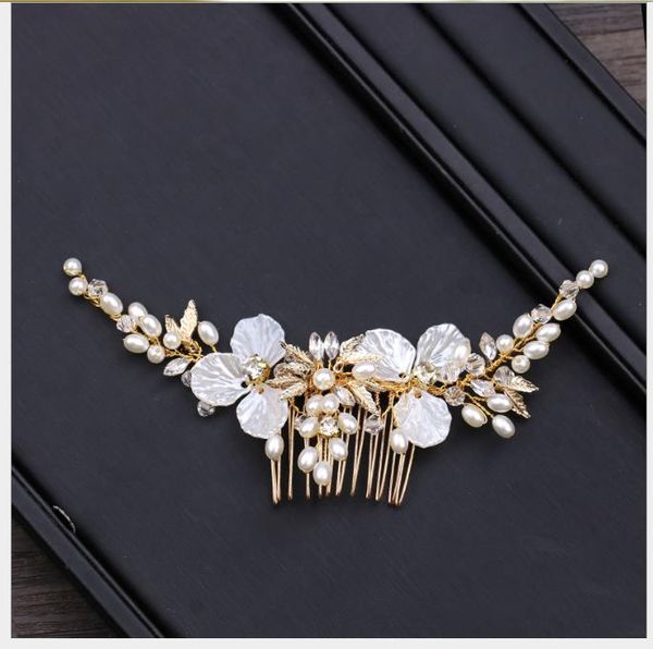 golden leaf hair comb hair ornaments pearl flowers bride's wedding dress accessories, Slivery;golden
golden leaf hair comb hair ornaments pearl flowers bride's wedding dress accessories, Slivery;golden