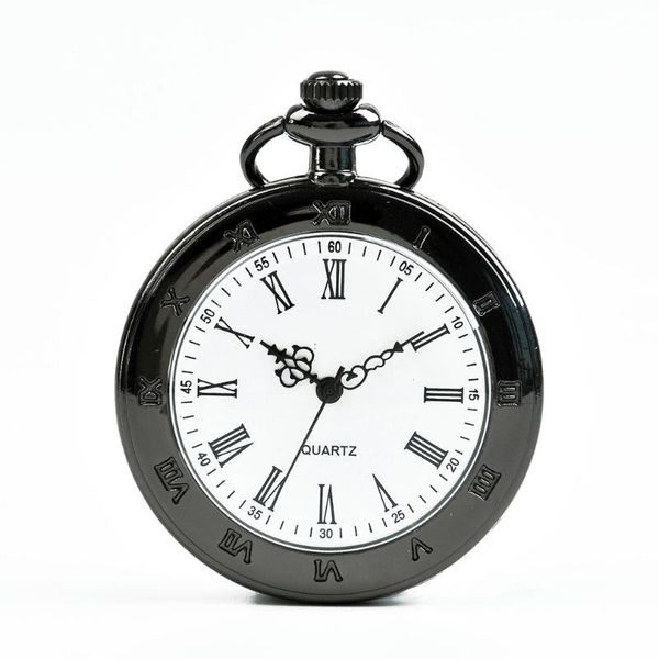black single shell rome retro pocket watch classic design men's women's fashion quartz pocket watch creative gift, Slivery;golden
black single shell rome retro pocket watch classic design men's women's fashion quartz pocket watch creative gift, Slivery;golden