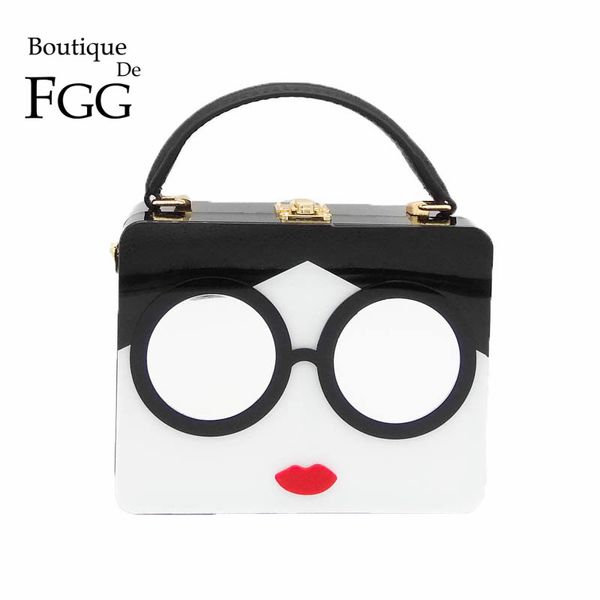 boutique de fgg "ladies with glasses" acrylic box clutch women totes handbag fashion party hard case shoulder bags crossobdy bag
boutique de fgg "ladies with glasses" acrylic box clutch women totes handbag fashion party hard case shoulder bags crossobdy bag