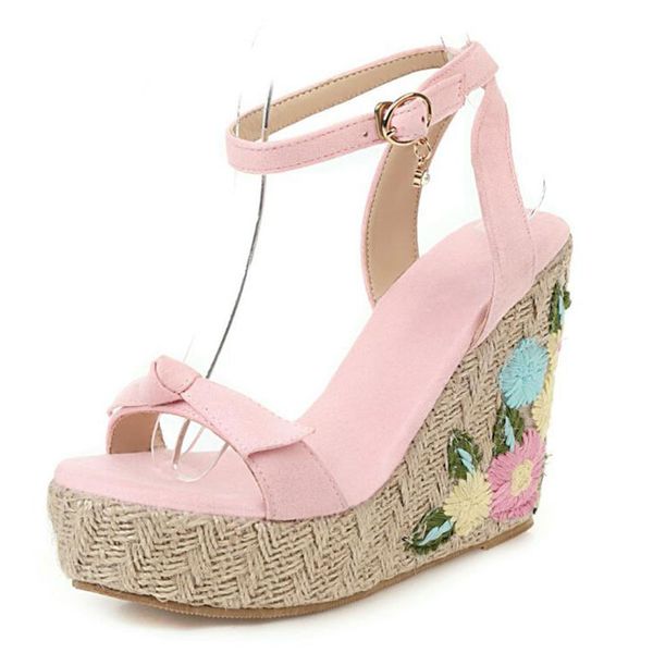 dropship embroidered wedges high heels sandals casual platform print comfortable summer ankle-strap women shoes woman sandal, Black
dropship embroidered wedges high heels sandals casual platform print comfortable summer ankle-strap women shoes woman sandal, Black