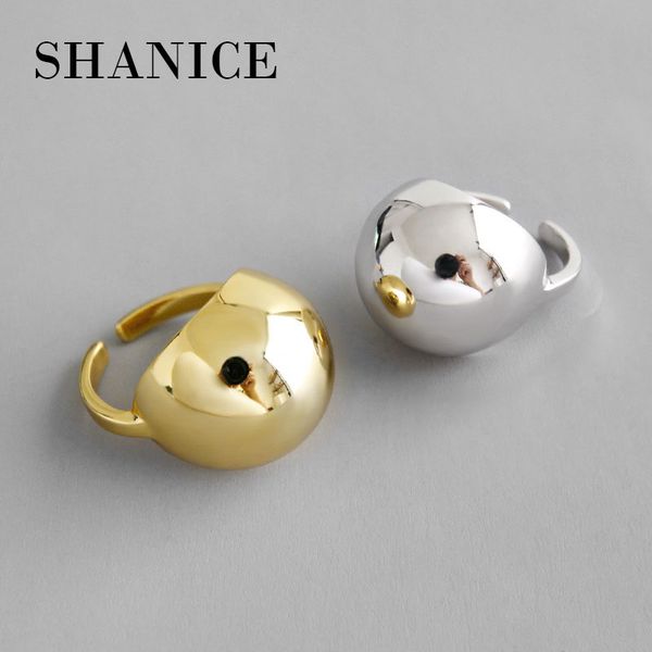 shanice ins 925 sterling silver open rings temperament niche geometric smooth ball adjustable finger rings silver jewelry punk, Slivery;golden
shanice ins 925 sterling silver open rings temperament niche geometric smooth ball adjustable finger rings silver jewelry punk, Slivery;golden