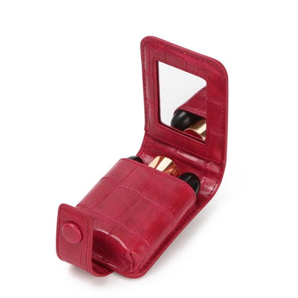 litthing lipstick cosmetic bag with mirror makeup bag travel pouch pu leather portable beauty case toolbox small storage cases
litthing lipstick cosmetic bag with mirror makeup bag travel pouch pu leather portable beauty case toolbox small storage cases