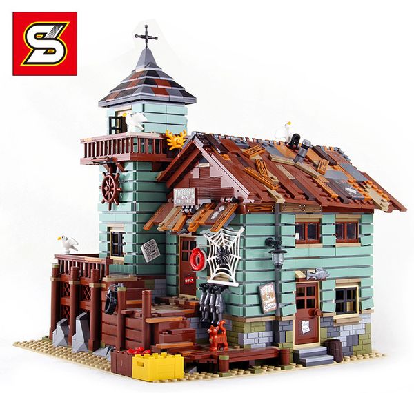 fisherman's hut 16050 with s brand 1147 and lego city street view building assembled enlightenment building blocks
fisherman's hut 16050 with s brand 1147 and lego city street view building assembled enlightenment building blocks