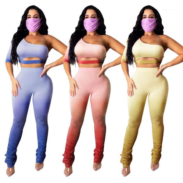 long pants suits womens summer sports sets hollow out off shoulder gradient womens summer tracksuits ol styles slim skinny sleeveless, Gray
long pants suits womens summer sports sets hollow out off shoulder gradient womens summer tracksuits ol styles slim skinny sleeveless, Gray