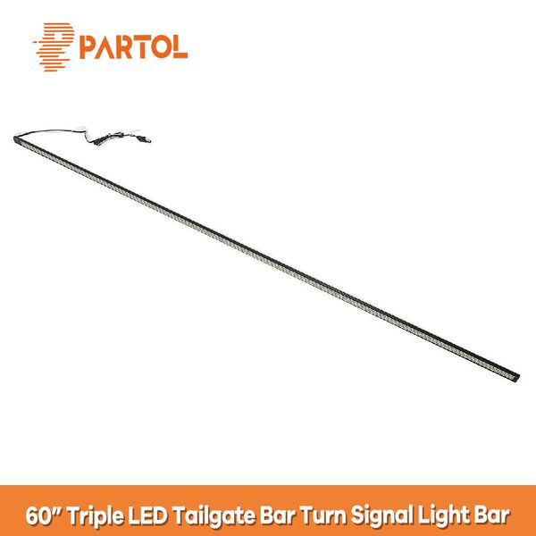 partol 60" triple led tailgate bar sequential turn signal amber rigid brake light rear reverse running 12v waterproof
partol 60" triple led tailgate bar sequential turn signal amber rigid brake light rear reverse running 12v waterproof