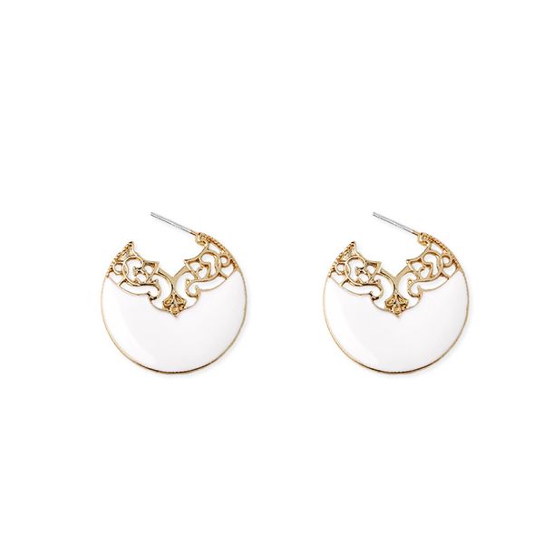 wtltc white color coin hoop earrings for women statement big wrapped earrings vintage inspired large fashion jewelry, Golden;silver
wtltc white color coin hoop earrings for women statement big wrapped earrings vintage inspired large fashion jewelry, Golden;silver