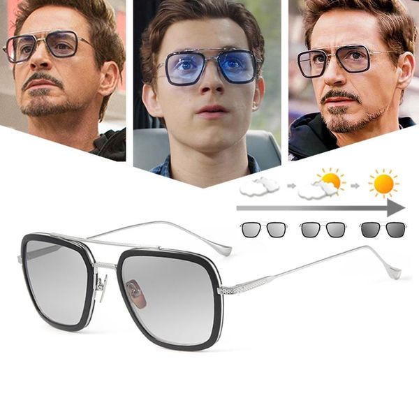 2020 men sunglasses pchromic tony stark iron man vintage sun glasses men eyewear polarized retro fashion shade uv400 akfik
2020 men sunglasses pchromic tony stark iron man vintage sun glasses men eyewear polarized retro fashion shade uv400 akfik