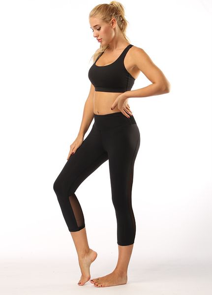 lu 26 power pose crop women yoga capris mesh solid gym legging atheltics sports elastic fitness leggings slim running pants size 4-12, White;red
lu 26 power pose crop women yoga capris mesh solid gym legging atheltics sports elastic fitness leggings slim running pants size 4-12, White;red