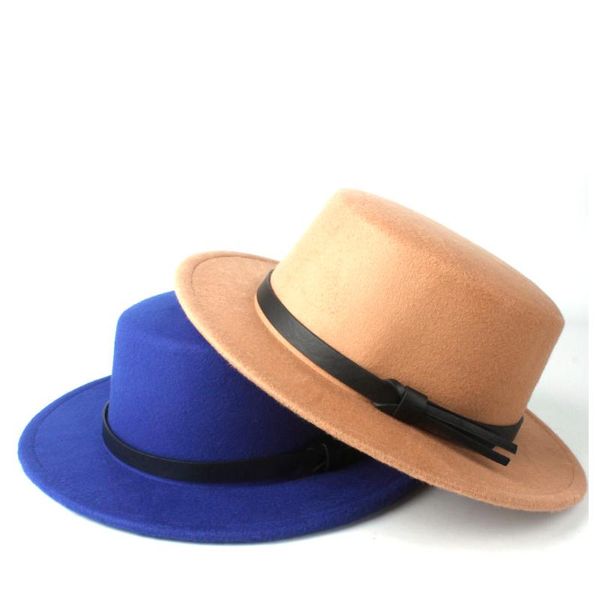 2020 women men wool flat hat outdoor homburg travel casual wild boaters hat wide brim size 56-58cm, Blue;gray
2020 women men wool flat hat outdoor homburg travel casual wild boaters hat wide brim size 56-58cm, Blue;gray