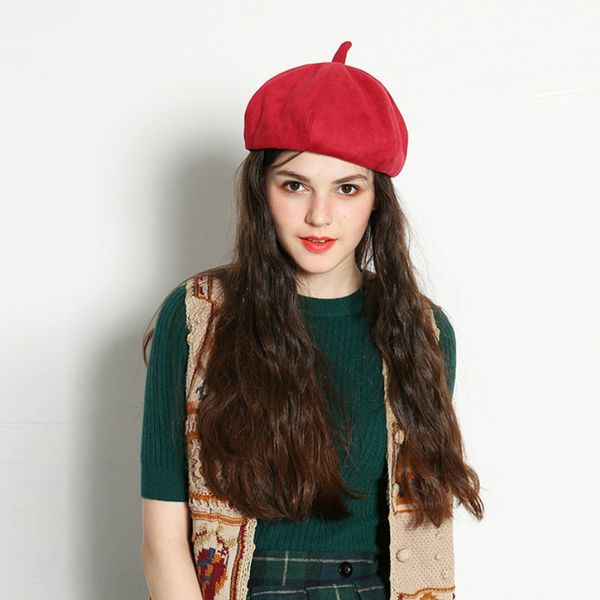 корейский зимняя сладкий vintage painter solid cap suede женщины исполнитель casual берет японский star leather hat женский tide тыква hat, Blue;gray
корейский зимняя сладкий vintage painter solid cap suede женщины исполнитель casual берет японский star leather hat женский tide тыква hat, Blue;gray