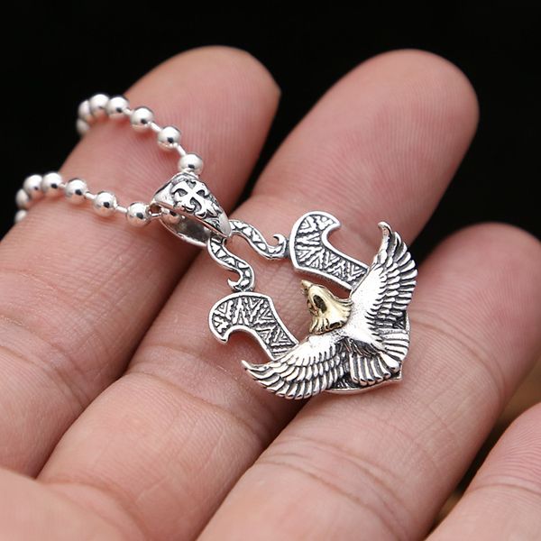 s925 sterling silver takahashi goro jewelry retro thai silver personality eagle u-shaped male and female pendants
s925 sterling silver takahashi goro jewelry retro thai silver personality eagle u-shaped male and female pendants