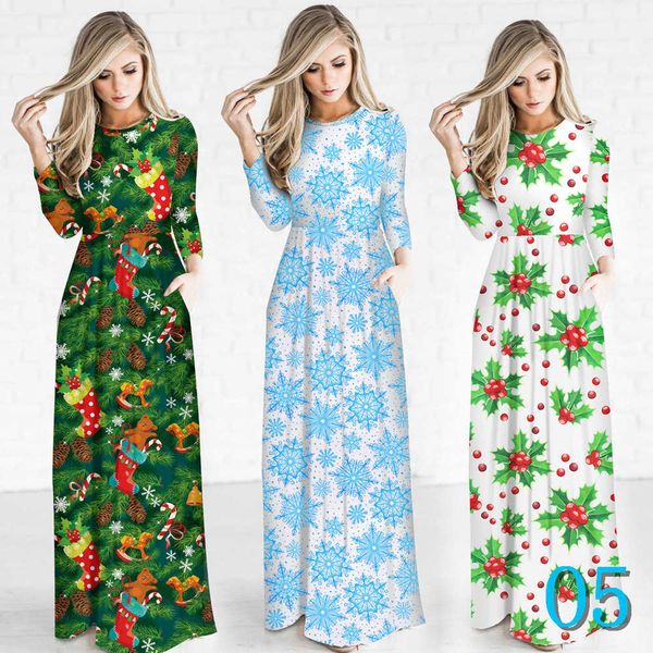 women casual dresses christmas candy pattern santa claus print dress round neck pullover autumn and winter long-sleeved dress 13 colorso5, Black;gray
women casual dresses christmas candy pattern santa claus print dress round neck pullover autumn and winter long-sleeved dress 13 colorso5, Black;gray