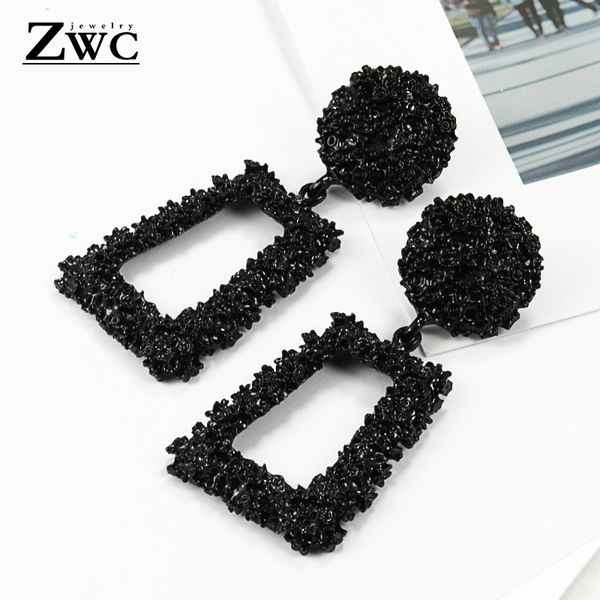 zwcx new elegant big vintage metal earrings for women gold color geometric statement drop earring hanging fashion trend jewelry, Silver
zwcx new elegant big vintage metal earrings for women gold color geometric statement drop earring hanging fashion trend jewelry, Silver