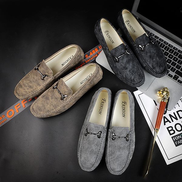 2019 spring and autumn men's casual shoes authentic loafers simple black social men's shoes waterproof non-slip wear-resistant
2019 spring and autumn men's casual shoes authentic loafers simple black social men's shoes waterproof non-slip wear-resistant