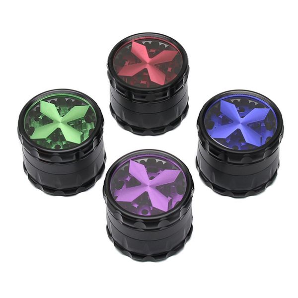 herb grinders cross chamfer drum type smoke grinder 4 layers aluminium alloy smoking crushers with transparent window opening
herb grinders cross chamfer drum type smoke grinder 4 layers aluminium alloy smoking crushers with transparent window opening