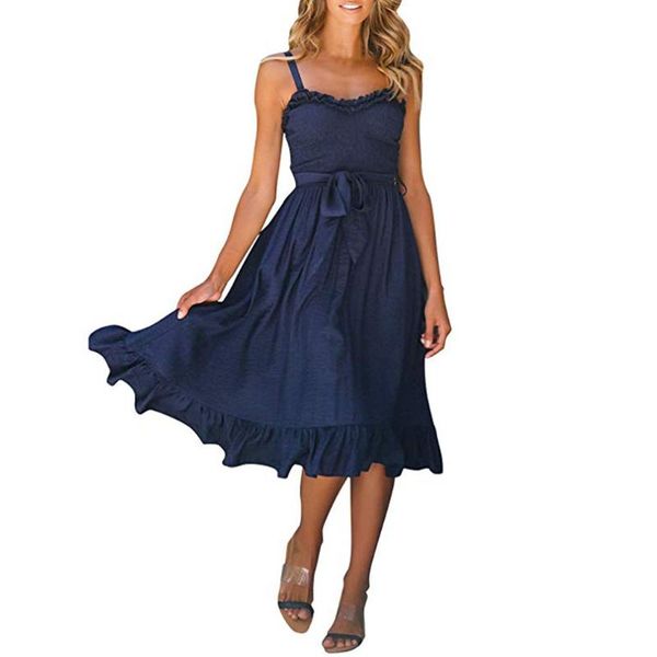 dress women pink ruffles women solid bow tie off shoulder sleeveless lady sling bodycon party dresses elegant #30, Black;gray
dress women pink ruffles women solid bow tie off shoulder sleeveless lady sling bodycon party dresses elegant #30, Black;gray