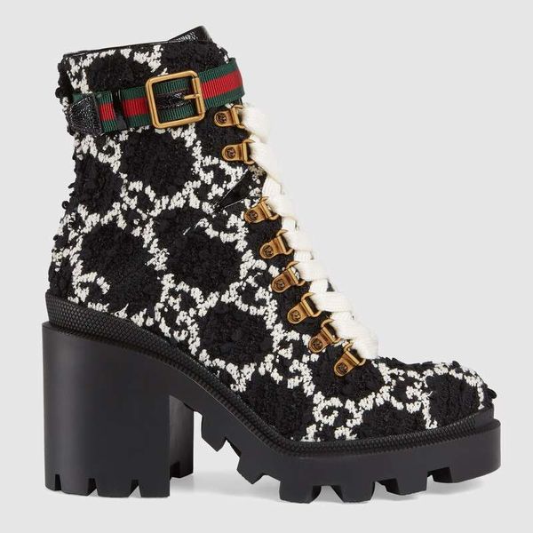 2019 winter new tyle 583349 luxury women wool and tweed ankle boot popular brand leather ladie fa hion boot with box, White;black
2019 winter new tyle 583349 luxury women wool and tweed ankle boot popular brand leather ladie fa hion boot with box, White;black
