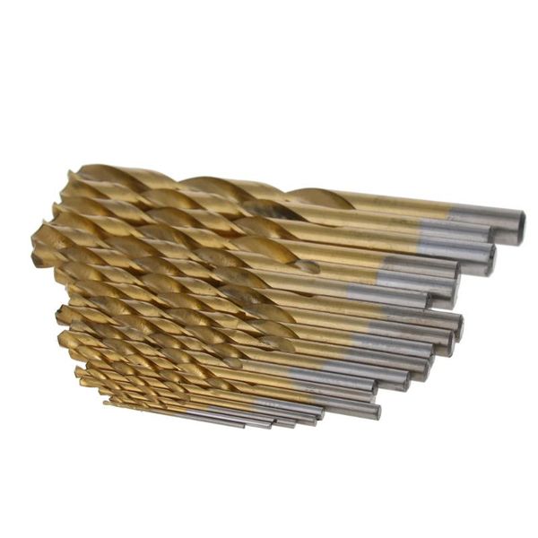 1set/2set spiral twist drill bit set straight shank titanium/nickel coated hss 13-piece/19-piece set to cut through hard metals
1set/2set spiral twist drill bit set straight shank titanium/nickel coated hss 13-piece/19-piece set to cut through hard metals
