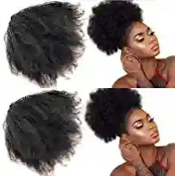 short hair drawstring ponytail natural big afro puff clip in human hair ponytail sleek ponytail 8a grade for sale, Black
short hair drawstring ponytail natural big afro puff clip in human hair ponytail sleek ponytail 8a grade for sale, Black