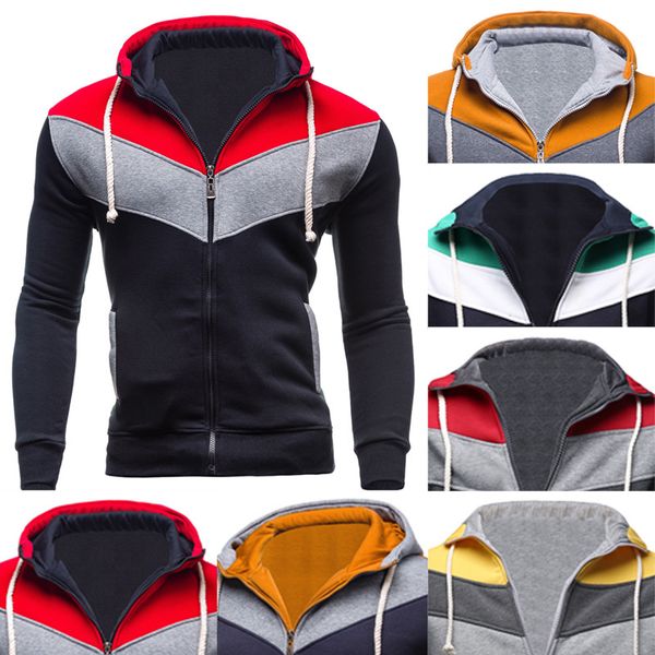 2019 joggings men autumn winter thick warm fleece zipper coat for mens sportwear tracksuit male colour stitching print hoodies, Black
2019 joggings men autumn winter thick warm fleece zipper coat for mens sportwear tracksuit male colour stitching print hoodies, Black