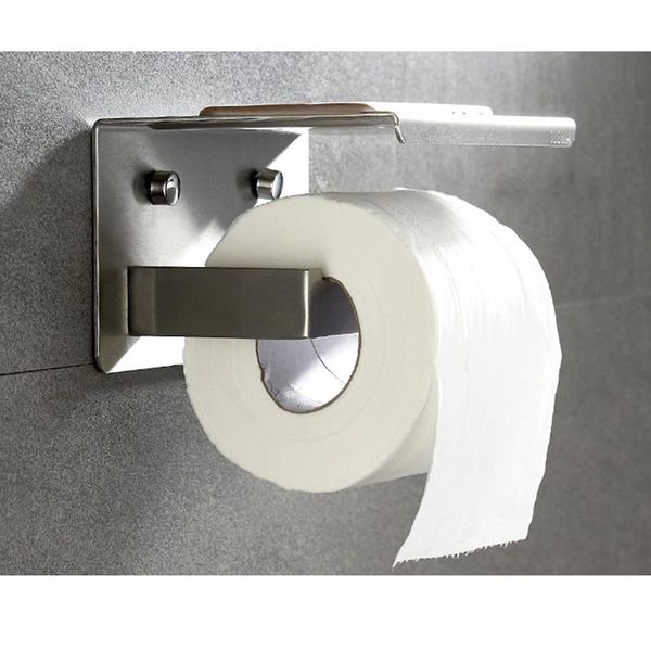 1pc stainless steel bathroom paper phone holder with shelf bathroom mobile phones towel rack toilet paper holder tissue boxes
1pc stainless steel bathroom paper phone holder with shelf bathroom mobile phones towel rack toilet paper holder tissue boxes
