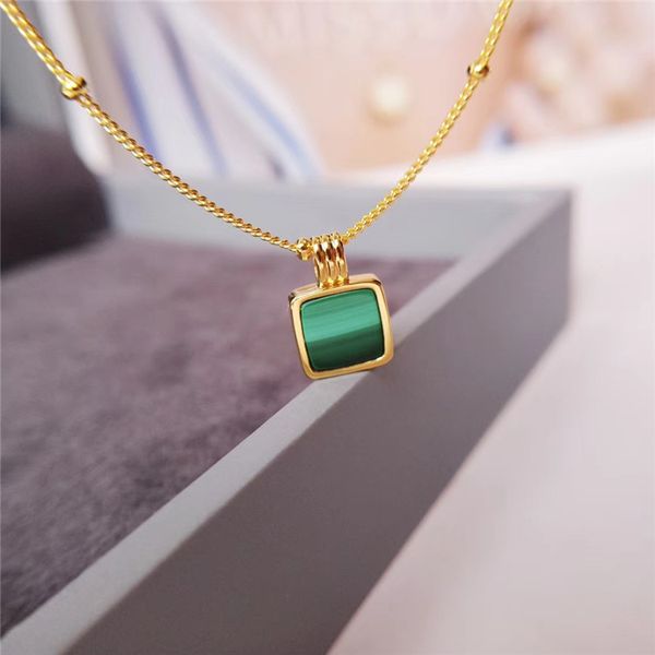 engagement luxury jewelry necklace woman malachite necklace designer fashion luxury jewelry necklace women gift size 41+2+2, Silver
engagement luxury jewelry necklace woman malachite necklace designer fashion luxury jewelry necklace women gift size 41+2+2, Silver
