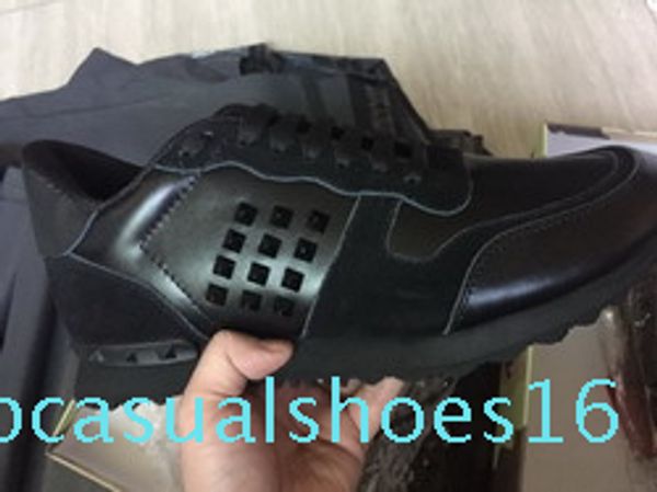 size 35-46 women/men casual shoes camouflage genuine leather lace up star shoes rivets flat shoes t01, Black
size 35-46 women/men casual shoes camouflage genuine leather lace up star shoes rivets flat shoes t01, Black