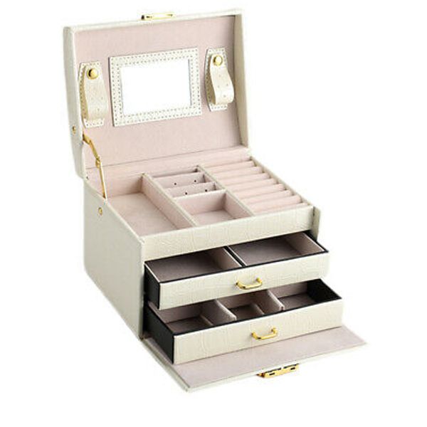 organizer large jewelry box high capacity jewelry casket makeup storage makeup organizer leather beauty travel box
organizer large jewelry box high capacity jewelry casket makeup storage makeup organizer leather beauty travel box