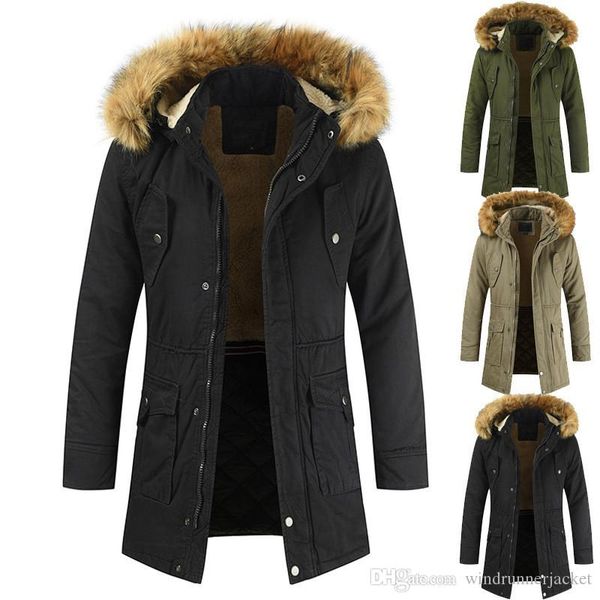 autumn winter mens designer coat fashion thick warm fleece coats mens casual style long sleeved hooded coat, Black
autumn winter mens designer coat fashion thick warm fleece coats mens casual style long sleeved hooded coat, Black