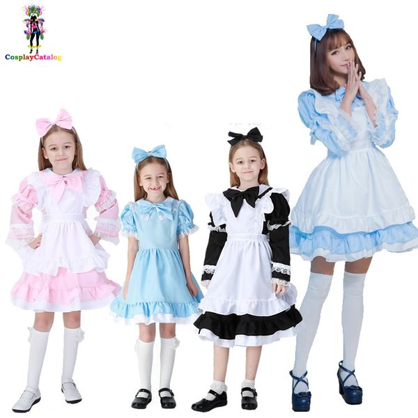 black/pink/blue alice in wonderland halloween costume for women,maid kids lolita dress fantasia carnival costumes high 90-170 cm, Black;red
black/pink/blue alice in wonderland halloween costume for women,maid kids lolita dress fantasia carnival costumes high 90-170 cm, Black;red